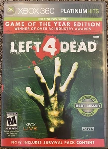 Left 4 Dead 2 Xbox 360 Platinum Hits Game Of The Year Edition Complete CIB 2009 - Picture 1 of 3