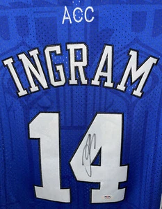 Brandon Ingram Signed Autographed Duke Blue Devils Jersey PSA/DNA Certified - Picture 1 of 5