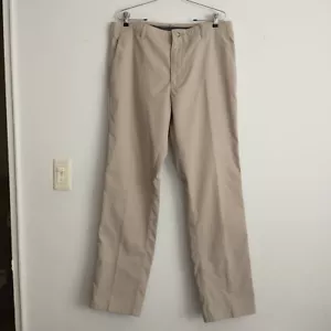 Lee X-treme Comfort Refined Pants Men 36x34(33*) Beige Chino Straight Performanc - Picture 1 of 8