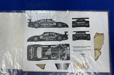 1/10 CARSON DEK CLK AMG Mercedes Benz CLK Original Teile Sticker Set 69127 - Image 1 of 4