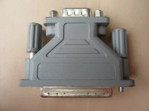 SERIAL PORT ADAPTOR, RS232 9 PIN MALE TO 25 PIN FEMALE CONVERTER - Bild 1 von 2