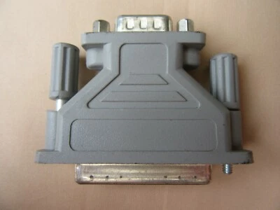 SERIAL PORT ADAPTOR, RS232 9 PIN MALE TO 25 PIN FEMALE CONVERTER - Image 1 of 2