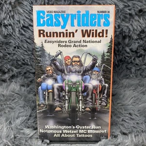 Easyriders Video Magazine - V. 35 VHS Tape 1998 Tattoos Motorcycles New Sealed - Picture 1 of 7