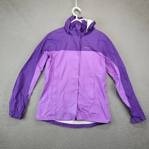 Chaqueta Marmot Mujer Pequeña Púrpura Rosa Abrigo de Lluvia Cremallera Completa Con Capucha Exterior - Imagen 1 de 10