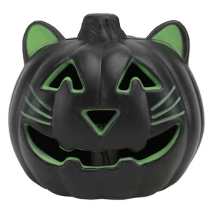 Halloween Pumpkin Head LED Jack-o-Lantern Lamp Light Party Decoration - Picture 1 of 15