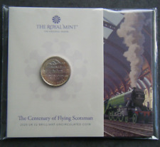 2023 FLYING SCOTSMAN £2 TWO POUND COIN BRILLIANT UNCIRCULATED PACK - CHARLES III