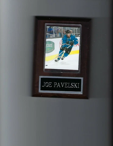 JOE PAVELSKI PLAQUE SAN JOSE SHARKS HOCKEY NHL Cover