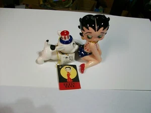 BETTY BOOP AND PUDGY SALT AND PEPPER SHAKEERS NEW WITH OUT BOX 2009 BY WESTLAND - Picture 1 of 5