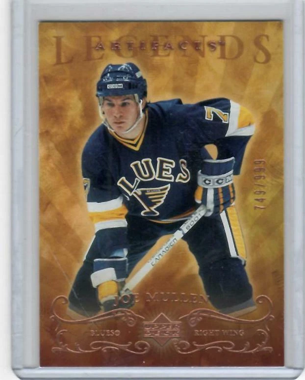 2006 2006-07 UPPER DECK ARTIFACTS JOE MULLEN UD LEGENDS 749/999 #123 BLUES - Image 1 of 1