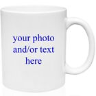 Personalized Mug Custom Text Photo Mother Day Gift Ceramic Coffee Mug 11OZ W/box