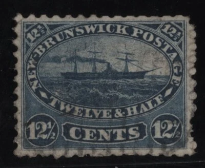 #10 New-Brunswick Canada used well centered - Image 1 of 2