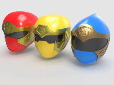 Power Rangers Ninja Storm Cosplay Helmets - Image 1 of 4