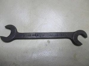 1943 MILITARY OPEN ENDED SPANNER ST No 484 T.S & S.O.S (THOMAS SMITH & SONS) - Foto 1 di 9
