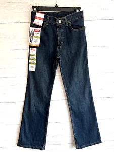 Wrangler Boy's Jeans Five Star Boot Fit Flex Size 14 Blue Slim Husky – New - Picture 1 of 12