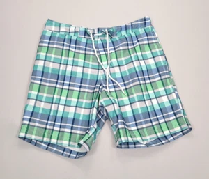 Gap Swim Trunks Mens Extra Large Green Blue Bathing Suit Beach Pool Shorts - Picture 1 of 7
