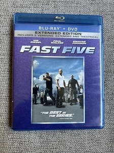 Fast Five - Extended Edition (Blu-ray/DVD, 2011, 2-Disc Set) - Picture 1 of 3