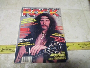 Rock Magazine July 1978 KISS Led Zeppelin Rod Stewart Ted Nugent Vintage VG - Picture 1 of 6