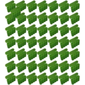 50 EBC Battery AA AAA CR123A Green Battery Holder Storage Cases - Picture 1 of 3