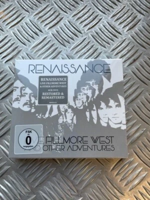 Renaissance: LIVE FILLMORE WEST AND OTHER ADVENTURES 4CD+DVD BOX REPUK1419