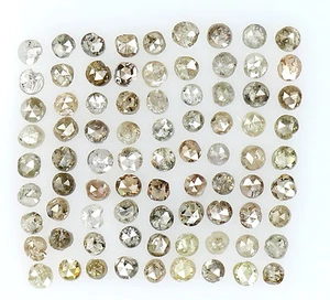 Natural Loose Diamonds Round Shape Fancy Brown Mix Color I2 Clarity 1.00 Ct Q54 - Picture 1 of 5