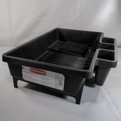 Rubbermaid 8354 черная экономящая пространство дренажная сушилка сушилка для тарелок 1182 2015 6054 - Изображение 1 из 4