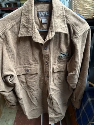 Moose creek Flannel Shirt Men's Large Seal Cove Auto Museum - Image 1 of 3