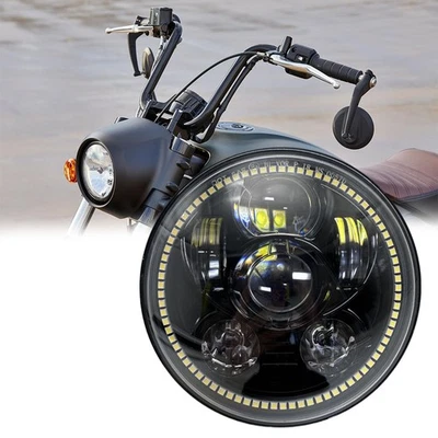 LED Headlight Hi/LowBeam DRL lamp For Harley FXD,FXDL,FXDC,FXDB,FXD35,FXDSE,FXDF - Image 1 of 4