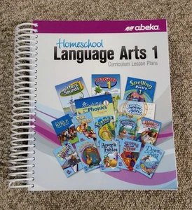 Abeka Language Arts 1 Lesson Plans - Picture 1 of 3