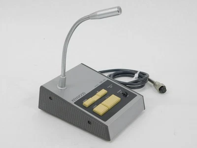 Kenwood MC-80 Vintage 8-Pin Ham Radio Desk Microphone (works well) - Image 1 of 4