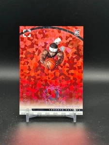 Jamal Shead 2024-25 Panini Photogenic Rookie Diamond Cracked Ice #33/75 Raptors - Picture 1 of 2