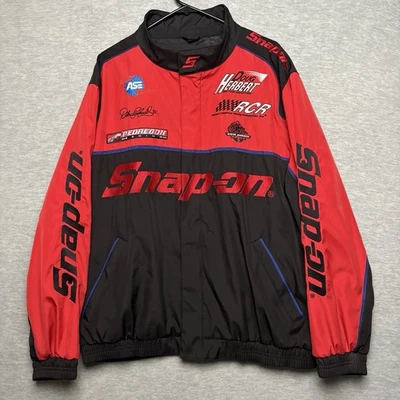 Snap On Dale Earnhardt, RCR, Doug Herbert, ASE Racing Jacket Windbreaker Men XL - Image 1 of 4