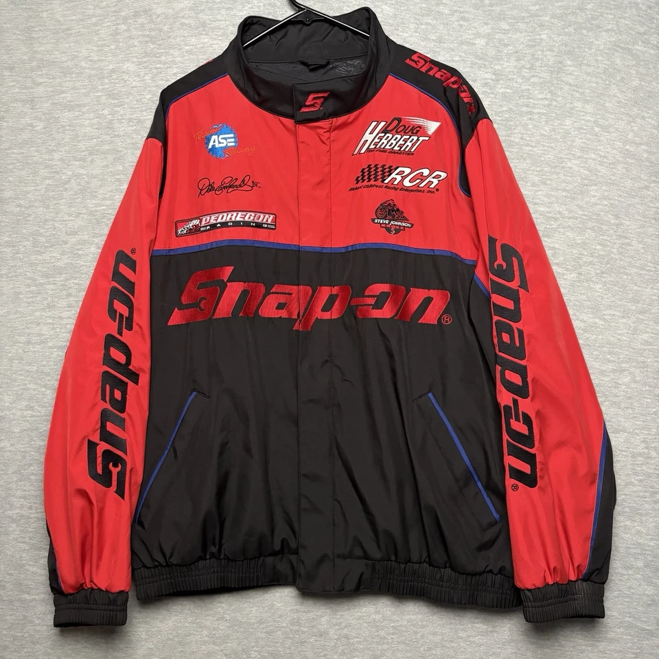 Snap On Dale Earnhardt, RCR, Doug Herbert, ASE Racing Jacket Windbreaker Men XL - Image 1 of 4