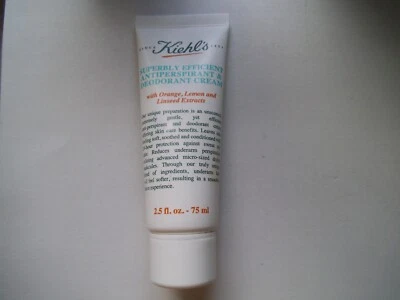 CREMA ANTITRANSPIRANTE Y DESODORANTE MAGNÍFICAMENTE EFICIENTE KIEHL'S 75 ml / 2,5 fl. oz. Foto 1 de 2