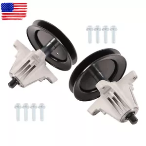 Conjunto de 2 husillos 42" para MTD Cub Cadet 918-04822A 918-04822B 91804822A 91804822B - Imagen 1 de 11