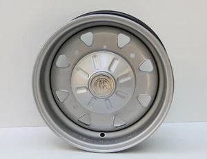 CLASSIC FIAT 500, EARLY FIAT 126 CMR SPORT WHEEL SET OF 4 STEEL CROMODORA WHEELS - Picture 1 of 5