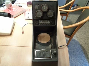 Opel ReKord D, Commodore B, Mittelkonsole Schaltkulisse, Schaltkonsole Radio - Bild 1 von 9