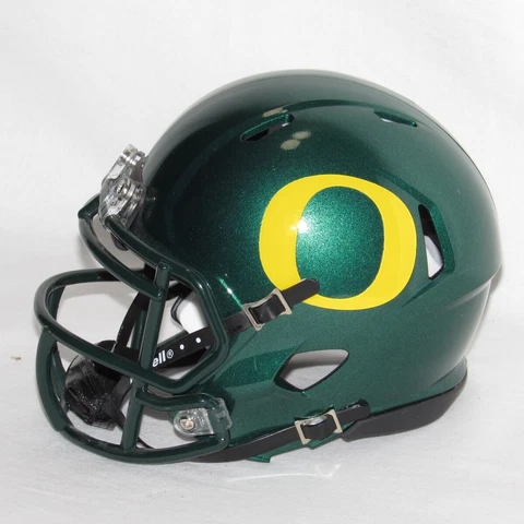 Oregon Ducks Riddell Mini Helmet Speed 3 5/8 - Green Cover