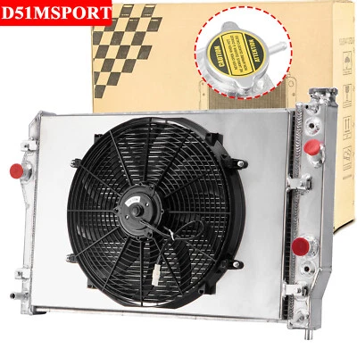 Cubierta de radiador de 3 filas ventilador de 16" para Chevy Camaro Pontiac Firebird 1993-2002 5,7 L V8 Foto 1 de 4