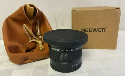 NEEWER 58MM 0.35X HD Fish Eye Lens Macro 10093622 9886 - Image 1 of 4