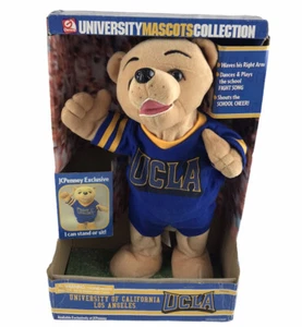 Vintage Gemma UCLA Bruin Bear University Mascot Animated Toy Needs Battery Pack - Picture 1 of 8