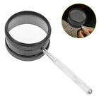  1 Set Optical Glass Magnifying Glass Handheld 10X Magnifier Watch Jewelry