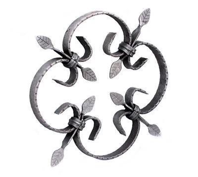UHRIG Schmiedeeisen Ornament aus Stahl für Zaun, Geländer, Fenstergitter uvm. - Bild 1 von 4
