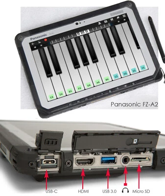 Antivandal Antiurto Robusto Hardcase Compressa Panasonic FZ-A2 Android Usb-C USB - Immagine 1 di 4