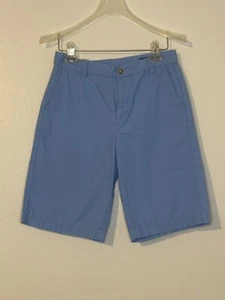 Vineyard Vines Bermuda Short Zipper Fly Button Closure Pockets Light Blue 18 - Picture 1 of 5