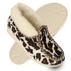 Slippers women's sheep wool cottage shoes size 36-41 panther white sole filsko