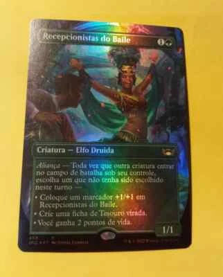 Gala Greeters Foil PT Portuguese RARE MTG #458 Streets of New Capenna NM - Image 1 of 4