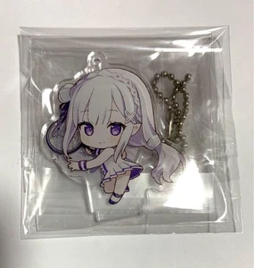 Re:Zero Emilia Verano Deportes Festival Acrílico Soporte Llavero - Imagen 1 de 1