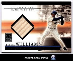 2002 Topps Reserve #TRB-BW BERNIE WILLIAMS New York Yankees MEM NM - Bild 1 von 4