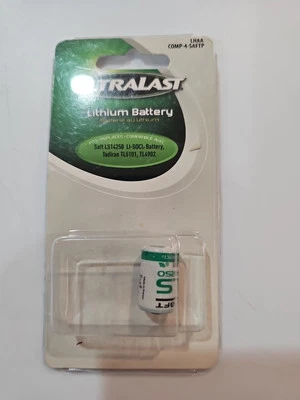 Ultralast Lithium Battery COMP-4SAFTP LHAA 3.6V 1200mAh LS14250 Li-Socl 230-1243 - Image 1 of 2