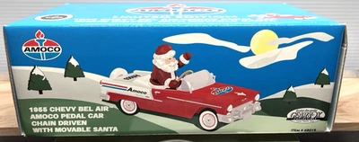 Amaco Edición Limitada 1955 Chevy Bel Air Pedal Coche Accionado por Cadena - Papá Noel Móvil Foto 1 de 3